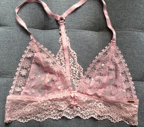 Reggiseno triangolo rosa