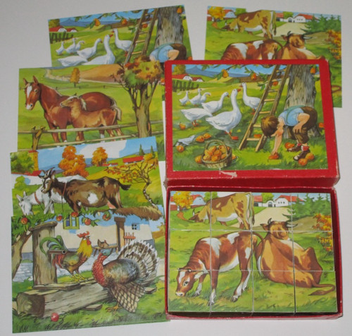 Puzzle blocco quadri - , in