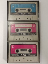 Lotto 3x GRUNDIG c60 c90