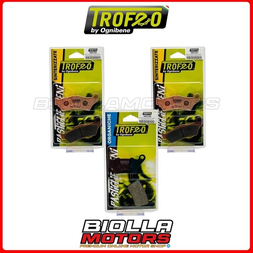 Kit pastiglie freno trofeo - freno,