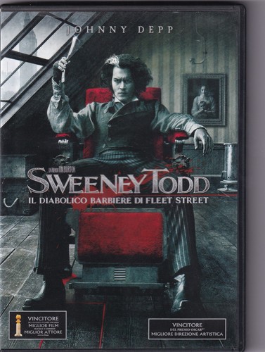 Sweeney todd dvd johnny - sweeney,