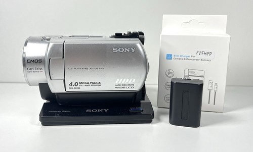 Sony dcr sr200e argento - dcr-sr200e, 80x