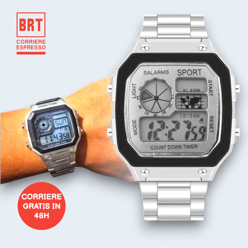 Orologio digitale stile - orologio,