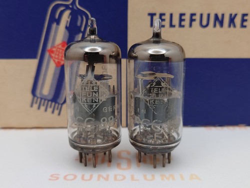 Telefunken pcc88 7dj8 getter - telefunken, o-getter