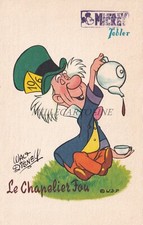 WALT DISNEY - Tobler, Le Chapelier Fou, Il Cappellaio Matto, Cartolina Giornale Topolino