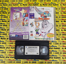 VHS film LE STELLE DI SPACE JAM bugs bunny 1997 WARNER FAMILY PIV 14706 (F205)