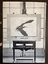 Claudio Cintoli - galleria De' Foscherari 1977 - Catalogo Mostra d'Arte.