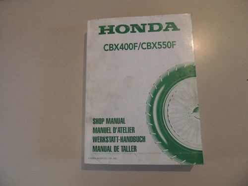 Honda cbx 550 400 manuale - cbx, f