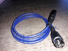 CAVO DIN QUAD 33,34,44 A 303,405 VAN DAMME HQ OFC PLACCATO ARGENTO DA 4 PIN A 4 PIN