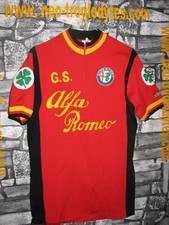 # Vintage Cycling Jersey shirt  Maglia Ciclismo Bici GS Alfa Romeo '70s Eroica