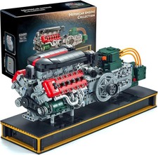 V12 Engine Model Kit - Build