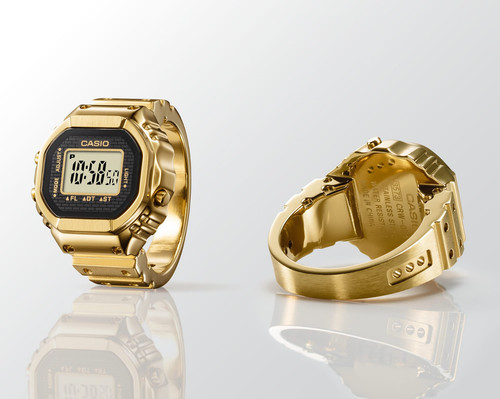 Orologio casio anello - orologio, oro