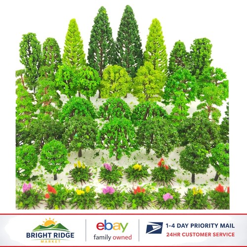 Modellismo treno alberi - treno,