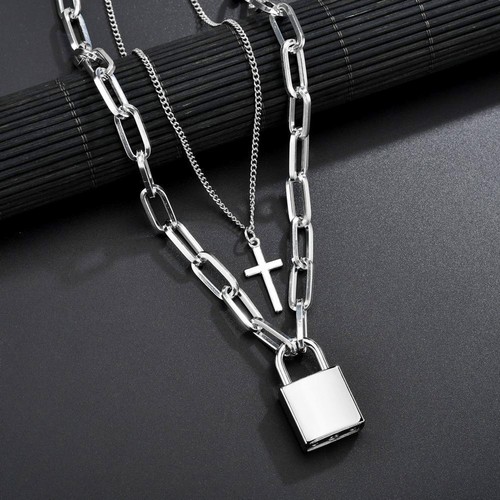 1pc collana con croce - 1pc,