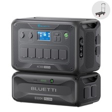 BLUETTI AC300+B300K 3000W 2764.8 Wh Generatore Solare Batteria Backup, Domestico