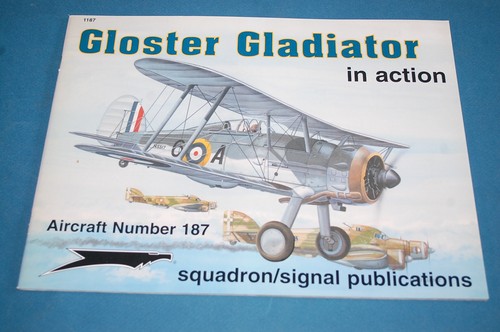 Gloster gladiator action - gladiator,
