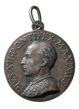 Pio XII - Medaglia 1939-1958 - Sacra Famiglia - Città del Vaticano - BB