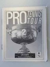 MANUALE ISTRUZIONI COMMODORE AMIGA - AMIGA PRO TENNIS TOUR 2 - UBISOFT