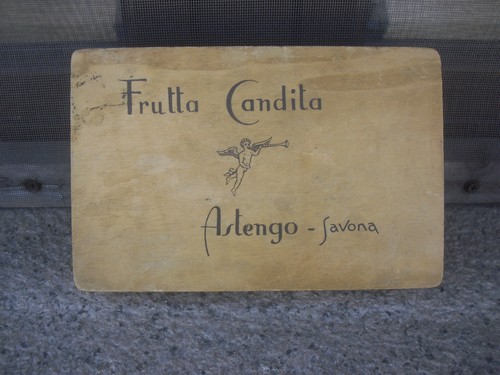 Scatola legno pubblicitaria - scatola,
