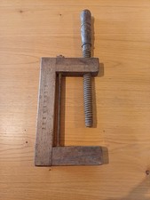 ANTICO MORSETTO MORSA IN LEGNO