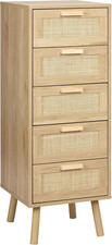 Cassettiera in Rattan per