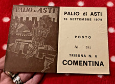 Biglietto PALIO di ASTI 16