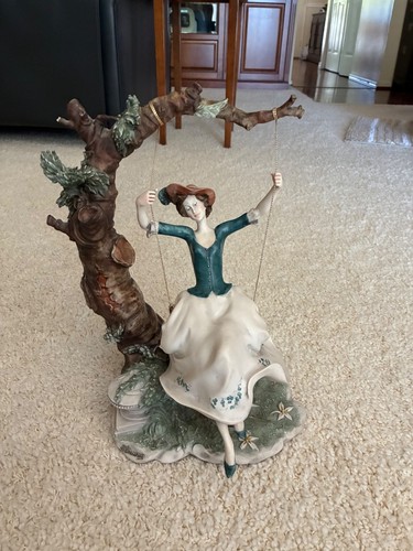 Vintage capodimonte figurine - vintage,