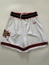 Rare Vintage Philadelphia Sixers Champion NBA Shorts