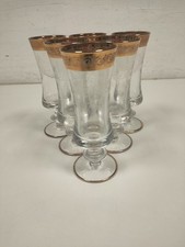Set Vintage di 6 bicchieri da