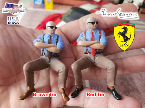 Figurina enzo ferrari - figurina,