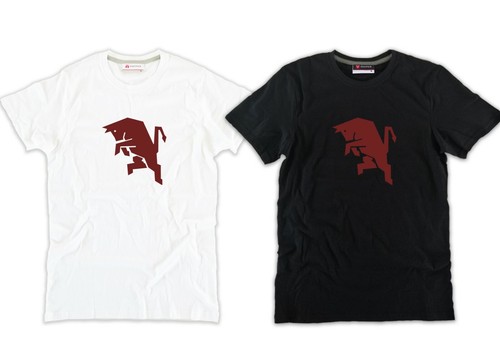 Shirt toro bianca - t-shirt, nera
