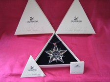  Swarovski Crystal Ornaments