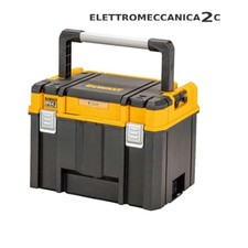 DEWALT DWST83343-1 valigetta t/stak porta utensili doppio coperchio maniglion...