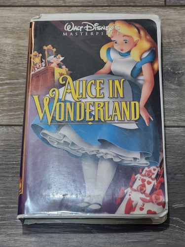 Alice wonderland vhs tape - in,