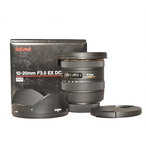 Sigma 20mm ex dc - sigma, f3,5