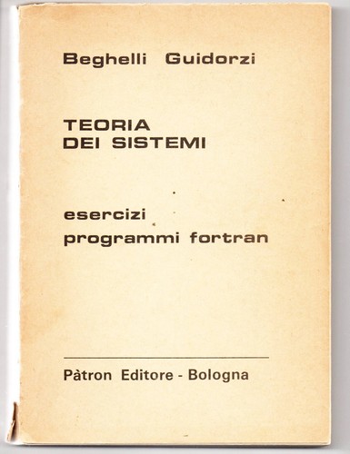 Teoria dei sistemi - teoria,