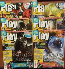 Lotto di 23 Rivista PLAY GENERATION dal 114 al 136 CON ALLEGATI+ POSTER del 2015