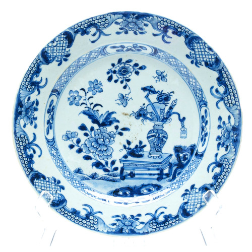 Piatto porcellana cinese blu