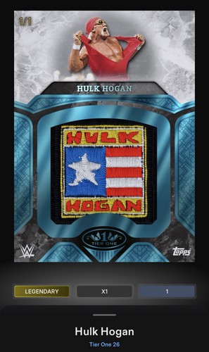 2026 topps slam wwe tier - 2026, one