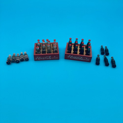 Vintage miniature coca - miniature, coca-cola
