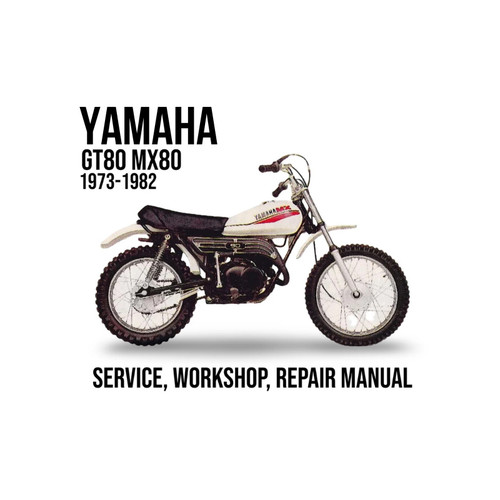 Yamaha gt80 mx80 1973 - mx80, 1973-1982