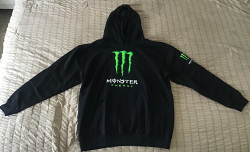 Felpa con cappuccio monster - felpa,