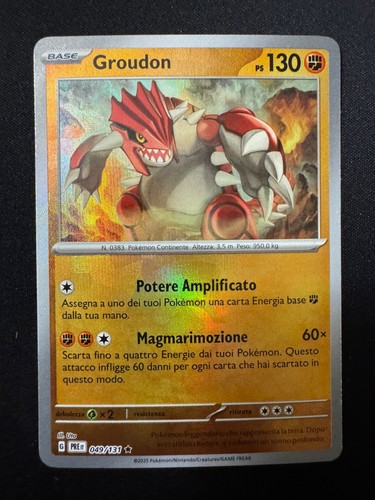 Groudon pre 049 131 pokeball - groudon, 049/131