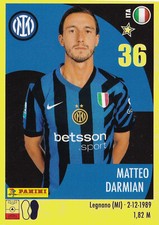Panini, Calciatori 2024-2025: figurina 228 Matteo Darmian (Inter)