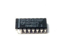 2x HEF4028BP PHILIPS CIRCUITO