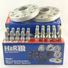 H&R Passaruota 50mm Argento per Lotus Megane Clio Espace Laguna RX4