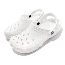 Crocs Classic White Black Men