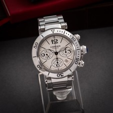 cartier pasha Pasha W31089M7 Seatimer men man 42mm automatic diver watch