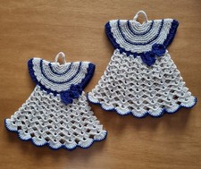 Coppia di presine fatte a mano