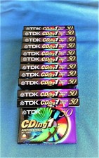 10 Musicassette vintage TDK